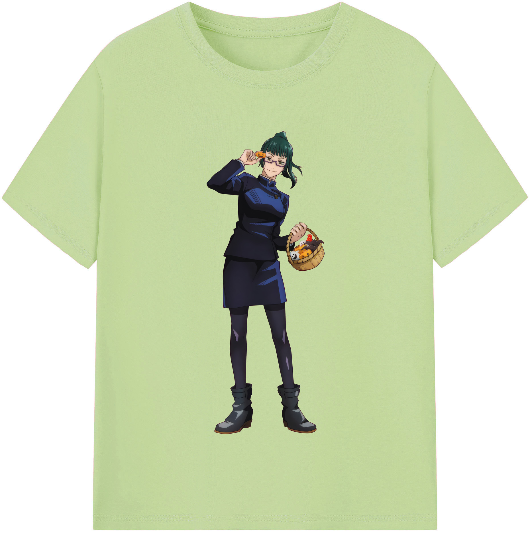 （画像用） 呪術廻戦 Jujutsu Kaisen 綿100％半袖Tシャツ（フロントプリント）